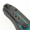 Нож WE Knife Button Lock Kitefin, CPM 20CV, Carbon Fiber / Black Titanium Handle - купить в интернет-магазине Blademan