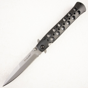 Нож Cold Steel Ti-Lite 4, S35VN, Aluminum Black, CS26B4 - складной туристические ножи из стали Нож Cold Steel Ti-Lite 4, S35VN, Aluminum Black, CS26B4 - складной туристические ножи из стали