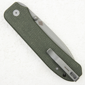 Нож WE Knife Big Banter, 20CV, Micarta Canvas Green - складной туристические ножи из стали Нож WE Knife Big Banter, 20CV, Micarta Canvas Green - складной туристические ножи из стали