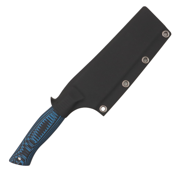Нож OWL S120 F, N690 Cryo, G10 Black/Blue Handle, Kydex