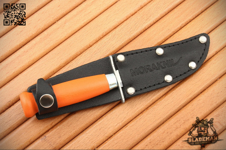Нож Morakniv Scout 39 Safe Orange, нержавеющая сталь - купить в интернет-магазине Blademan