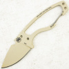Скелетный нож DPX Gear HEAT Hiker, Desert Tan, 1095, DPHTX024