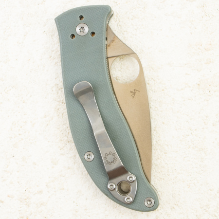 Нож Spyderco Alcyone, CTS BD1N, G10 Gray, C222GPGY Нож Spyderco Alcyone, CTS BD1N, G10 Gray, C222GPGY