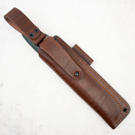 Нож Южный Крест Кедр L, VG-10, Конвекс, Микарта Изумруд - купить в интернет-магазине Blademan