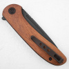 Нож WE Knife Saakshi, 20CV Black, Titanium Black/Wood - купить в интернет-магазине Blademan