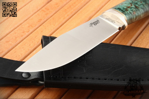 Южный Крест - Бер, Карельская береза Малахит, M390 - купить в интернет-магазине Blademan