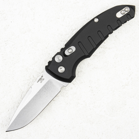 Нож Hogue A01 MicroSwitch Auto, CPM 154 SW, Aluminum Black