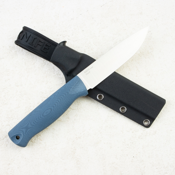 Нож OWL Otus F, N690 Cryo, G10 Navy Blue, Kydex