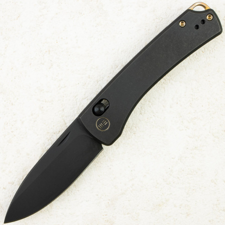 Нож WE Knife Nightblade, Black Stonewashed CPM 20CV, Titanium Black Handle, WE22046-1