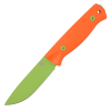 Нож HOT Knife Hoot, Cerakote Zombie Green, D2, G10 Orange Handle, Kydex