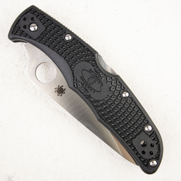 Нож Spyderco Endura 4, VG-10 Serrated, Black, C10PSBK