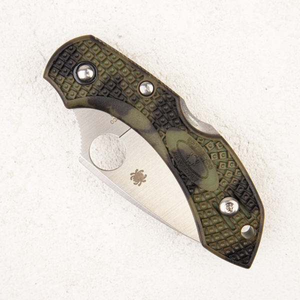Нож Spyderco Dragonfly 2, VG-10, Zome Green, C28ZFPGR2