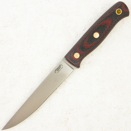 Нож Южный Крест Рыбацкий L, Elmax, Micarta Black/Red, Насечка