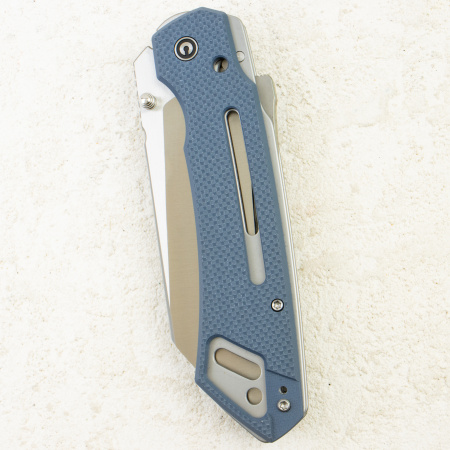 Нож CIVIVI Buster FG, Satin, Nitro-V, Coarse G10 Natural Blue Handle, C24052-2 Нож CIVIVI Buster FG, Satin, Nitro-V, Coarse G10 Natural Blue Handle, C24052-2