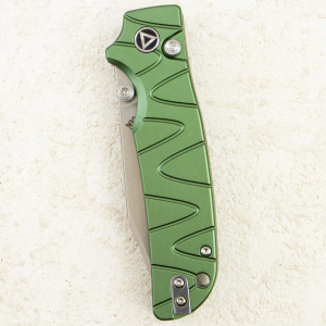 Нож QSP Kali, Stonewashed 14C28N, Aluminium Green, QS159-E1 Нож QSP Kali, Stonewashed 14C28N, Aluminium Green, QS159-E1