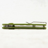 Нож QSP Penguin V2 Glyde Lock, Stonewash-Satin, 14C28N, FRN OD Green Handle, QS130GL-B1 Нож QSP Penguin V2 Glyde Lock, Stonewash-Satin, 14C28N, FRN OD Green Handle, QS130GL-B1