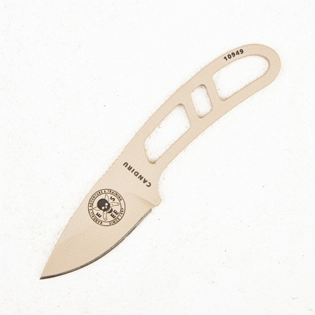 Нож ESEE Candiru with Kit, 1095 Carbon, Desert Tan