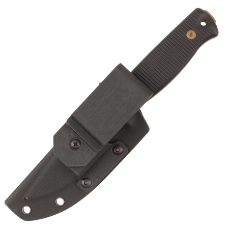 Нож HOT Knife Hoot, Cerakote Bronze, D2, G10 Black Handle, Kydex