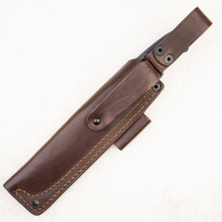 Нож Южный Крест Барибал, CPR, Конвекс, Микарта Синяя, Насечка - купить в интернет-магазине Blademan