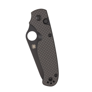 Нож Spyderco ButtonUp, 8Cr13MoV, Carbon/G10 Laminate Black, C275CFPBK