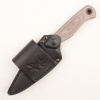 Нож Benchmade Dacian, MagnaCut, Brown Micarta Handle, Black Leather Sheath, 203BT-03