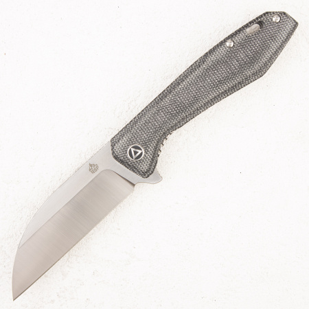 Нож QSP Pelican, S35VN, Linen Micarta Black