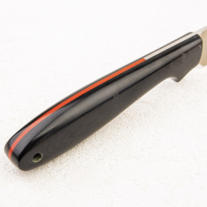 Нож Apus Knives Wilson Long, K110, G10 Black-red, Kydex Black