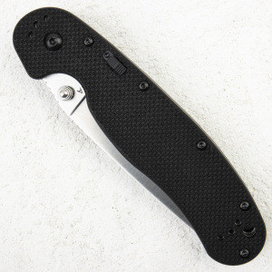 Нож Ontario Rat 1A (Assist), AUS-8, Satin, Black Nylon, 8870 - складной туристические ножи из стали Нож Ontario Rat 1A (Assist), AUS-8, Satin, Black Nylon, 8870 - складной туристические ножи из стали