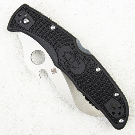 Нож Spyderco Matriarch 2 Emerson, 12SBK2W, VG-10 Full Serrated, FRN Black, C12SBK2W
