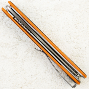 Нож CIVIVI KwaiQ, Nitro-V, G10 Black/Orange Handle, C23015-2 Нож CIVIVI KwaiQ, Nitro-V, G10 Black/Orange Handle, C23015-2