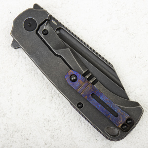 Нож QSP Rhino, M390 Black, Titanium Black - складной туристические ножи из стали Нож QSP Rhino, M390 Black, Titanium Black - складной туристические ножи из стали