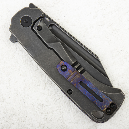 Нож QSP Rhino, M390 Black, Titanium Black Нож QSP Rhino, M390 Black, Titanium Black - купить в интернет-магазине Blademan