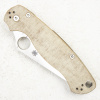 Нож Spyderco Paramilitary 2, CPM Cru-Wear, Micarta Brown, C81MPCW2
