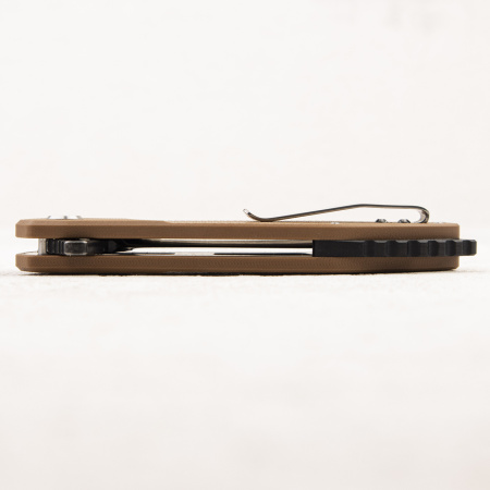 Нож QSP Raven, D2, G10 Brown Нож QSP Raven, D2, G10 Brown - купить в интернет-магазине Blademan