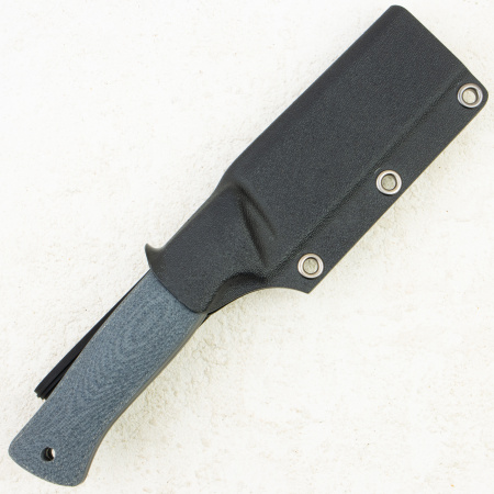 Нож OWL Ulula S F, N690 Cryo, Micarta Jeans Gray, Kydex