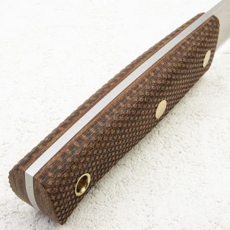 Нож Южный Крест М1, N690, Конвекс, Микарта Койот - купить в интернет-магазине Blademan