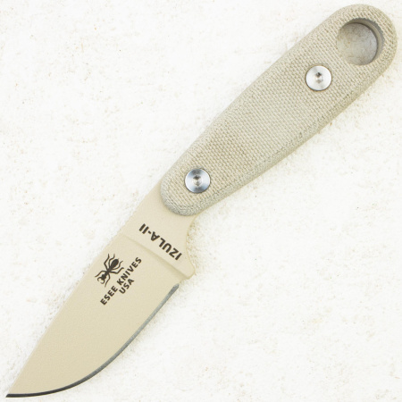 Esee Izula II with Kit, 1095 Carbon, Desert Tan