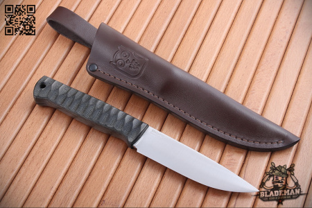 OWL Otus F, Sleipner, Микарта, Зеленый - купить в интернет-магазине Blademan