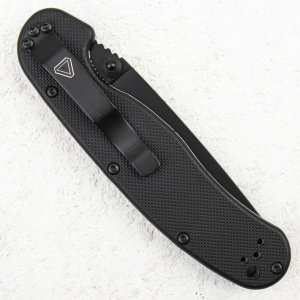 Нож Ontario Rat 2, AUS-8, Black, Black Nylon, 8861BP - складной туристические ножи из стали Нож Ontario Rat 2, AUS-8, Black, Black Nylon, 8861BP - складной туристические ножи из стали