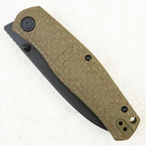 Нож CIVIVI Sokoke Front Flipper & Thumb Stud, 14C28N, Micarta Green, C22007-2 - складной туристические ножи из стали Нож CIVIVI Sokoke Front Flipper & Thumb Stud, 14C28N, Micarta Green, C22007-2 - складной туристические ножи из стали