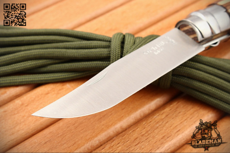 Нож Opinel №8, Нержавеющая сталь, Берёза, Коричневый - купить в интернет-магазине Blademan