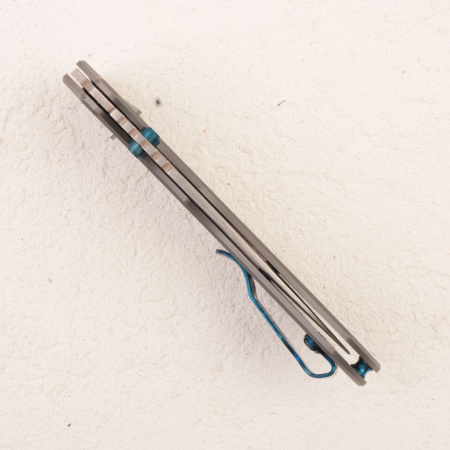 Нож Benchmade Mini Narrows, 20CV, Gray Titanium Handle, 743