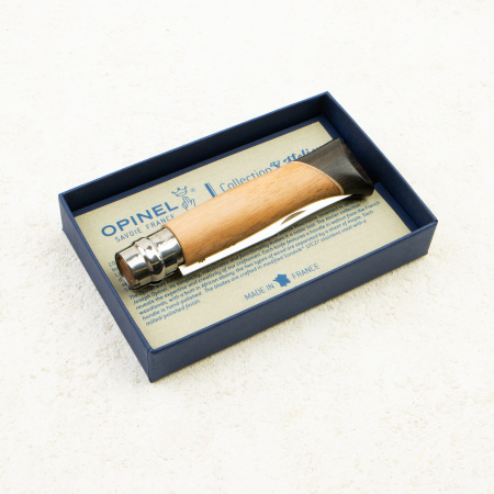 Нож Opinel №8 Atelier Series 2018, 12C27, Ebony/Nut Wood, 2173