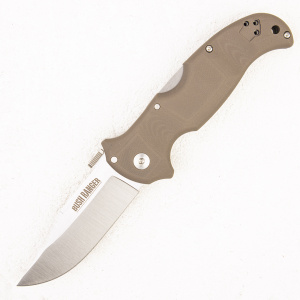 Нож Cold Steel Bush Ranger, S35VN, G10 Brown, CS31A - складной туристические ножи из стали Нож Cold Steel Bush Ranger, S35VN, G10 Brown, CS31A - складной туристические ножи из стали