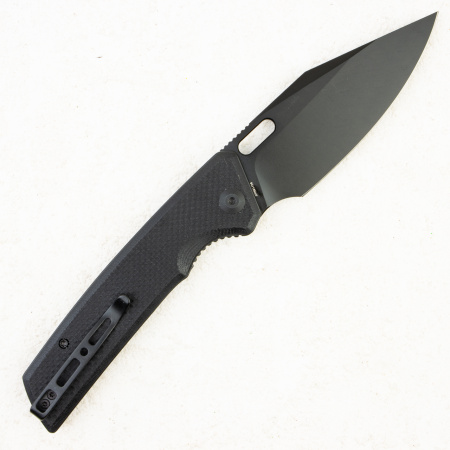 Нож SENCUT GlideStrike Thumb Hole Knife Black Coarse G10, S23018-1 Нож SENCUT GlideStrike Thumb Hole Knife Black Coarse G10, S23018-1 - купить в интернет-магазине Blademan