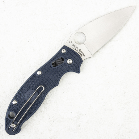 Нож Spyderco Manix 2, CPM S110V, G10 Dark Blue Texture, C101PDBL2