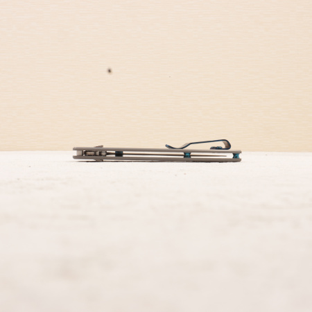 Нож Benchmade Mini Narrows, 20CV, Gray Titanium Handle, 743