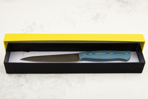 Нож универсальный OWL S130 F, Elmax Cryo, G10 Gray-Blue - купить в интернет-магазине Blademan