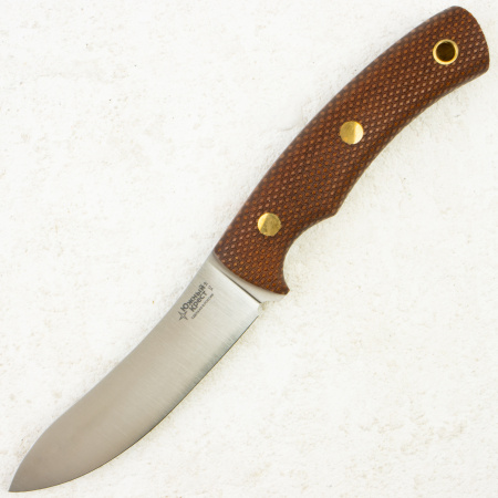 Нож Южный Крест Траппер, VG-10, Convex, Micarta Coyote, Насечка