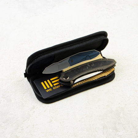 Нож WE Knife Winsome, Satin, M390, Bronze Titanium/ Marble Carbon Fiber Handle, WE23092-3 Нож WE Knife Winsome, Satin, M390, Bronze Titanium/ Marble Carbon Fiber Handle, WE23092-3